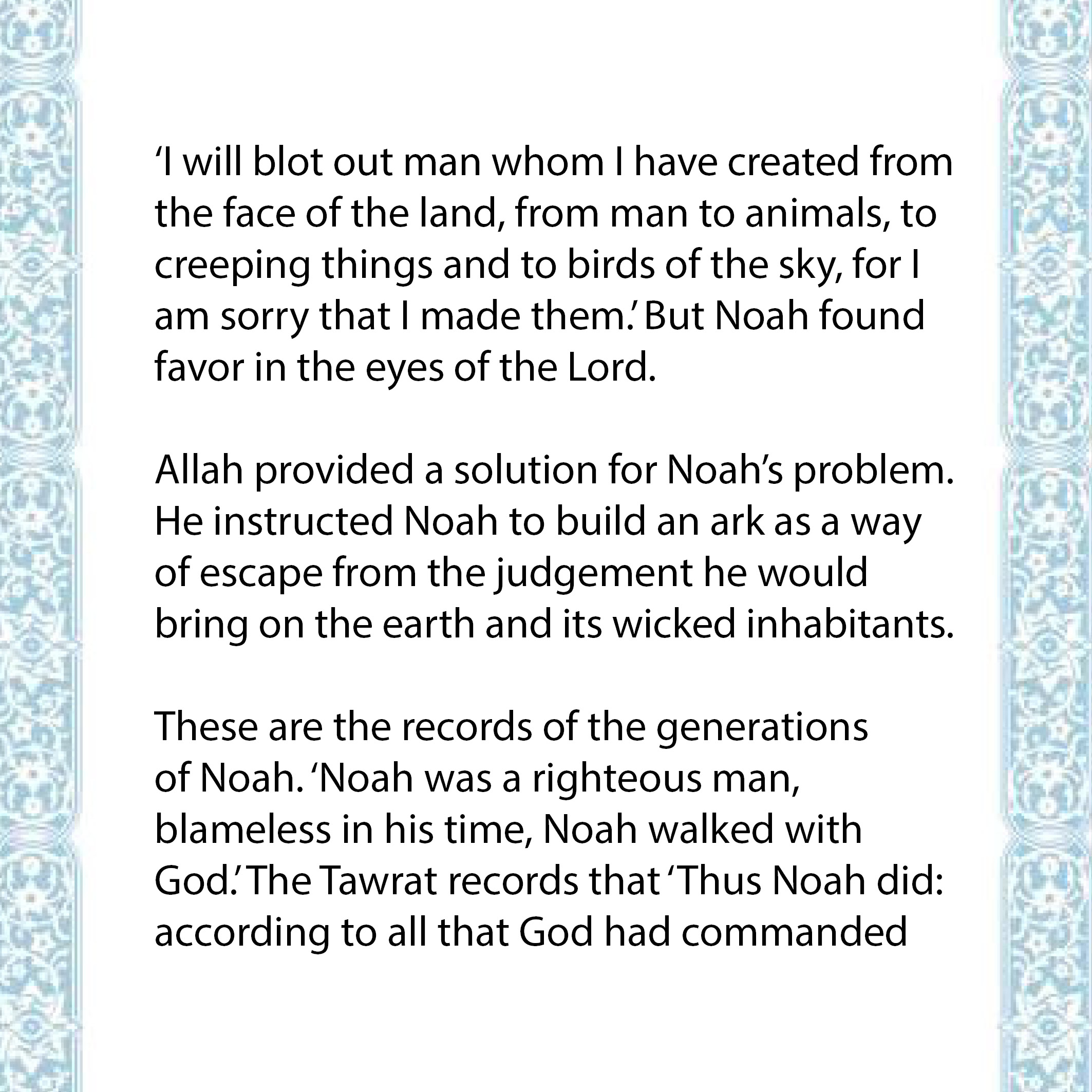 2 Prophet Noah printing6